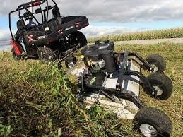 Kunz Engineering | Best Quality Rough Cut Mower AcrEase | Model MR55B | 57′′ Cutting Width| Pull Type Horsepower 23 HP Twin Cylinder | For ATV, UTV &