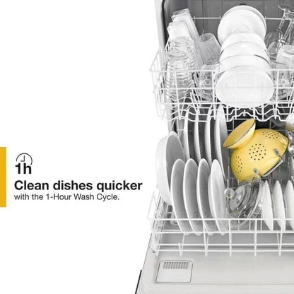 Whirlpool WDF330PAHB Built-in Dishwasher – Black