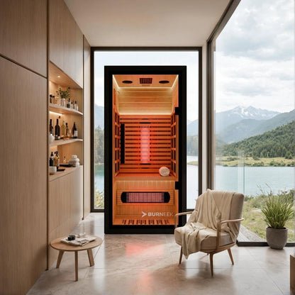 Burneek Onyxeek 4-Person Full-Spectrum Quartz Infrared Sauna