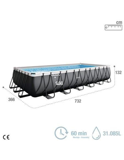 Intex Piscine Ultra XTR Frame Rectangulaire