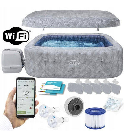 Spa gonflable Bestway Lay-Z-Spa San Francisco HydroJet Pro EnergySense