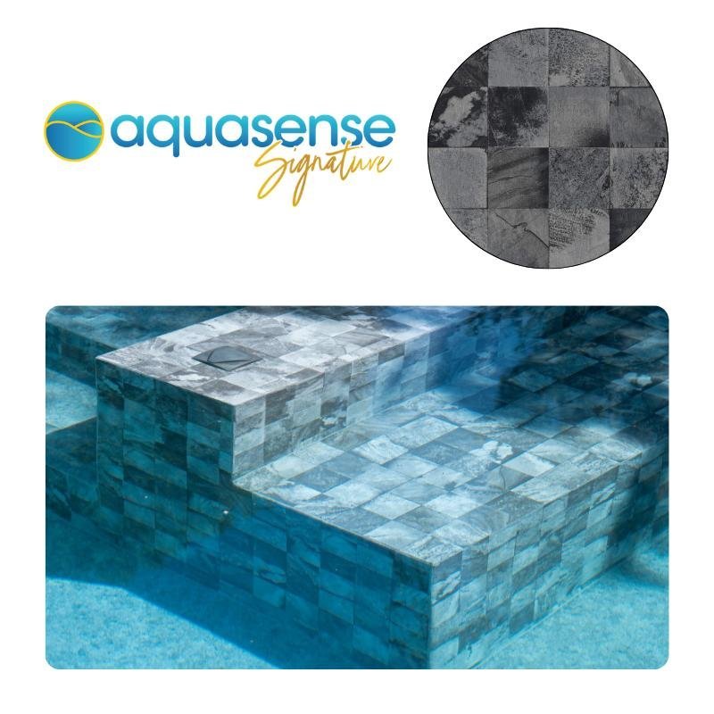 Liner Pvc armé Aquasense Signature 180/100e texturé