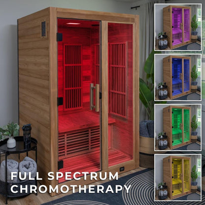 Backyard Discovery 2-Person Indoor Infrared Sauna Premium Cedar Wood