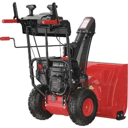 PowerSmart 26” 212cc Two Stage Gas Self Propelled Snow Blower with Electric Starts