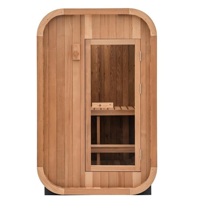 Redwood Outdoors Outdoor Sauna 2-Person Duo Traditional Finnish Sauna Kit
