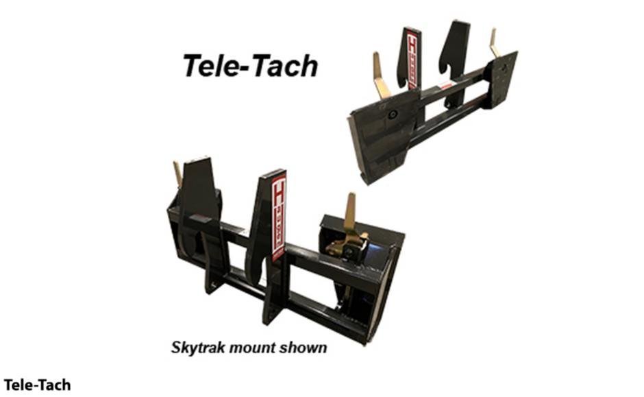 Tele Tach – Telehandler Mount to Skid Steer Mount Adapter