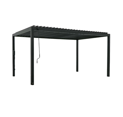 Backyard Discovery Sarasota 16x10 Steel Louvered Pergola with Power