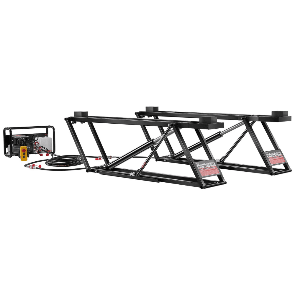 Garage Pro 5000 Lb Adjustable Car Lift with Remote Control Portable