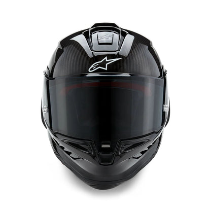 Alpinestars Supertech R10 Element Full Face Helmet Gloss Black Carbon Silver