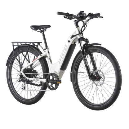 Aventon Level 2 Step-Through Commuter Electric Bike 500W Motor 60 Mile Range