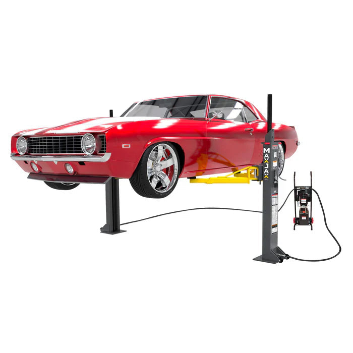 MaxJax M7K 7000 Lb. Capacity Portable 110V Two-Post Garage Car Lift