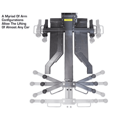 BendPak MDS-6LP 6000 Lb. Capacity Mid-Rise Open-Center Scissor Car Lift