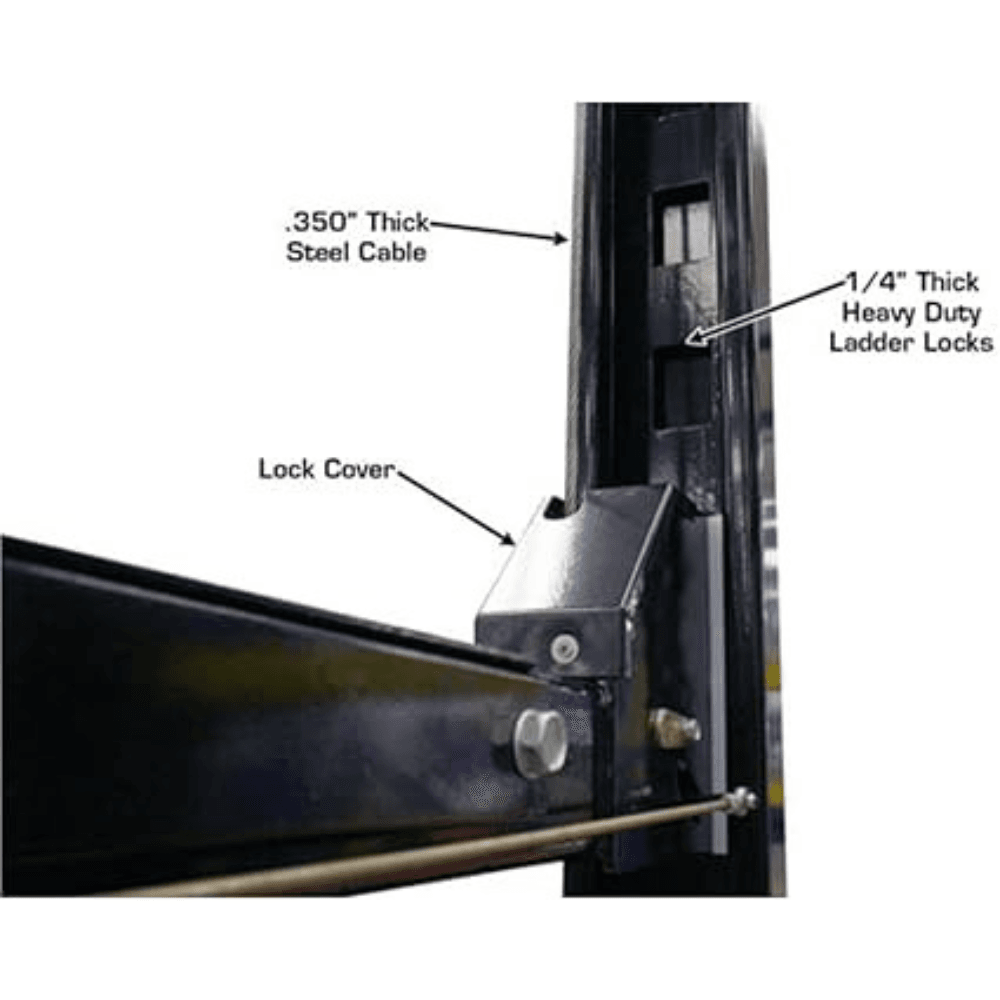 Atlas APEX8-EXT 8000 Lb. Capacity ALI Certified Portable 4-Post Lift