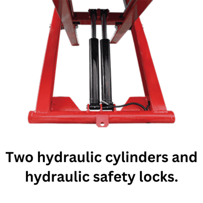 AMGO Hydraulics EM06 6000 Lb. Capacity Portable Mid-Rise Scissor Lift