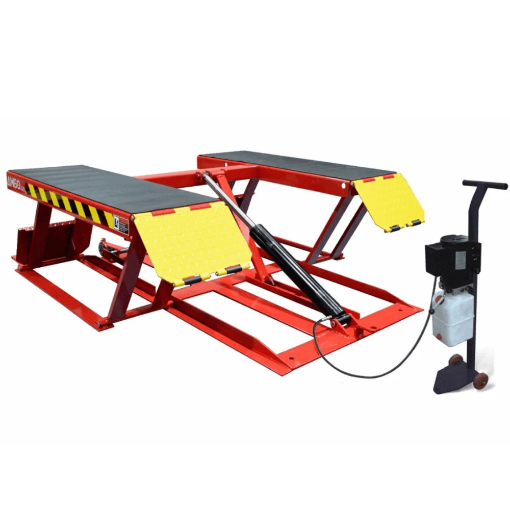 AMGO Hydraulics LR06 6000 Lb. Capacity Low-Rise Portable Car Lift