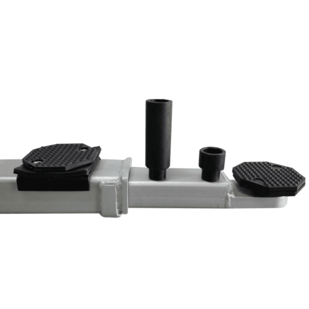 Premium 9000 Lb. Capacity Asymmetric Clear-Floor 2-Post Car Lift in Black