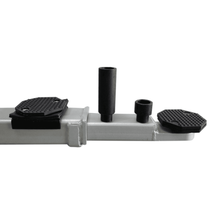 Premium 9000 Lb. Capacity Asymmetric Clear-Floor 2-Post Car Lift in Black