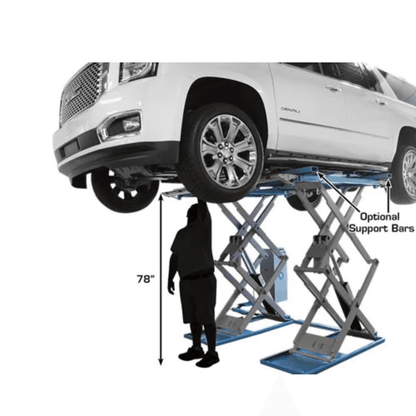 Atlas SLP-9K 9000 Lb. Capacity Commercial Full-Rise Scissor Car Lift