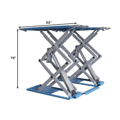 Atlas SLP-9K 9000 Lb. Capacity Commercial Full-Rise Scissor Car Lift