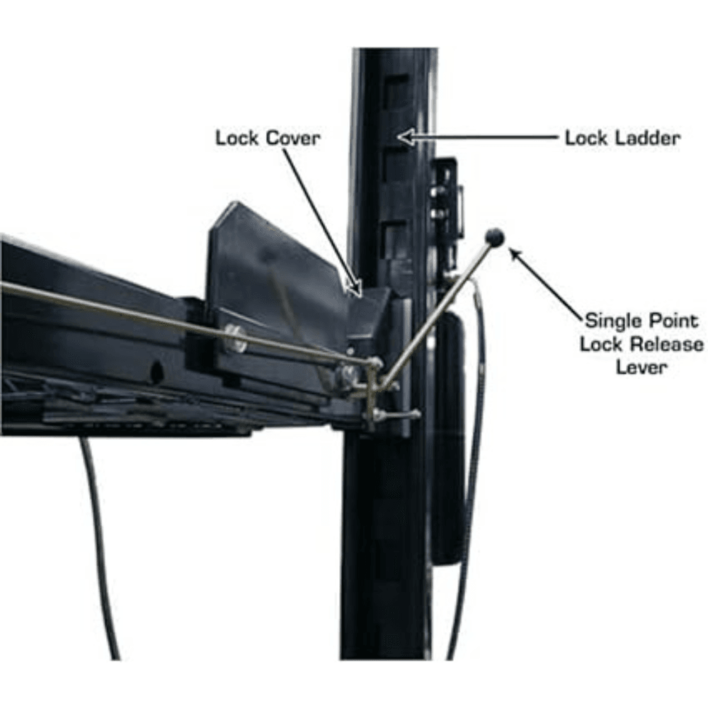 Atlas Garage Pro 8000 8,000 lbs. Freestanding 4-Post Storage Car Lift