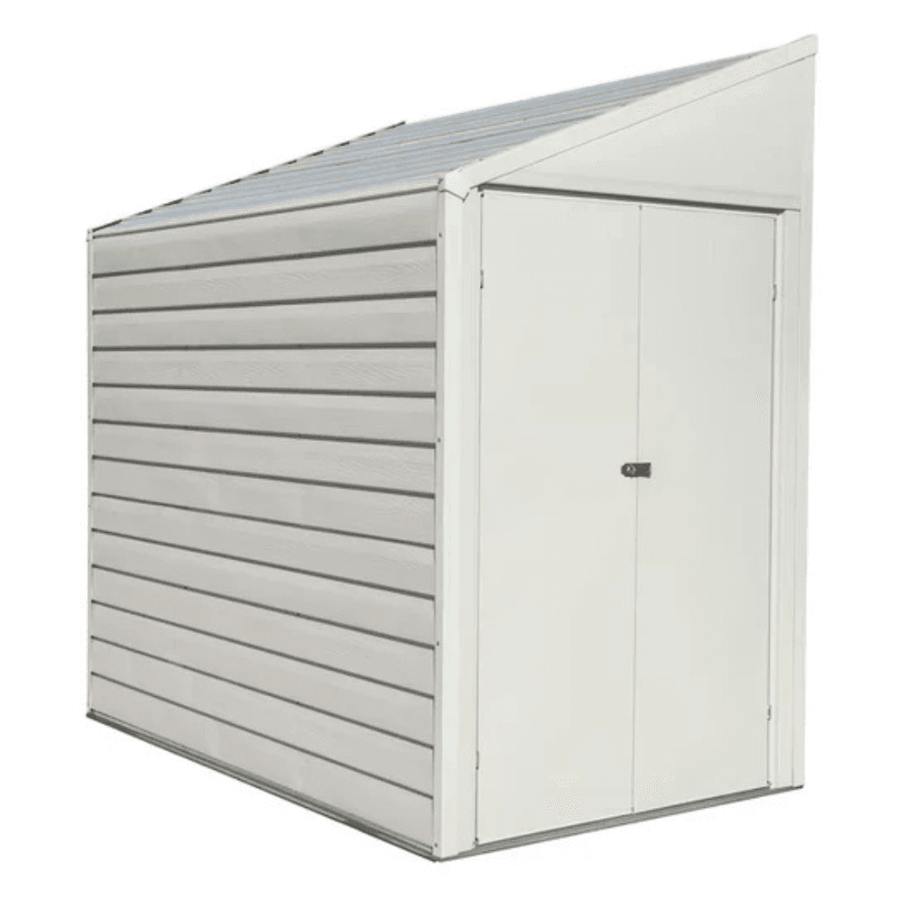 Arrow Yardsaver 4' x 7' Galvanized Steel Lean-To Storage Shed