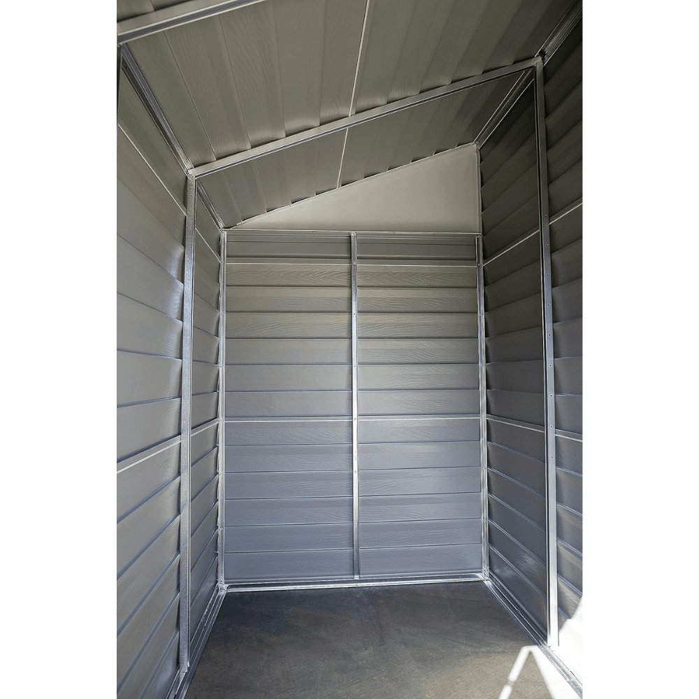 Arrow Yardsaver 4' x 7' Galvanized Steel Lean-To Storage Shed
