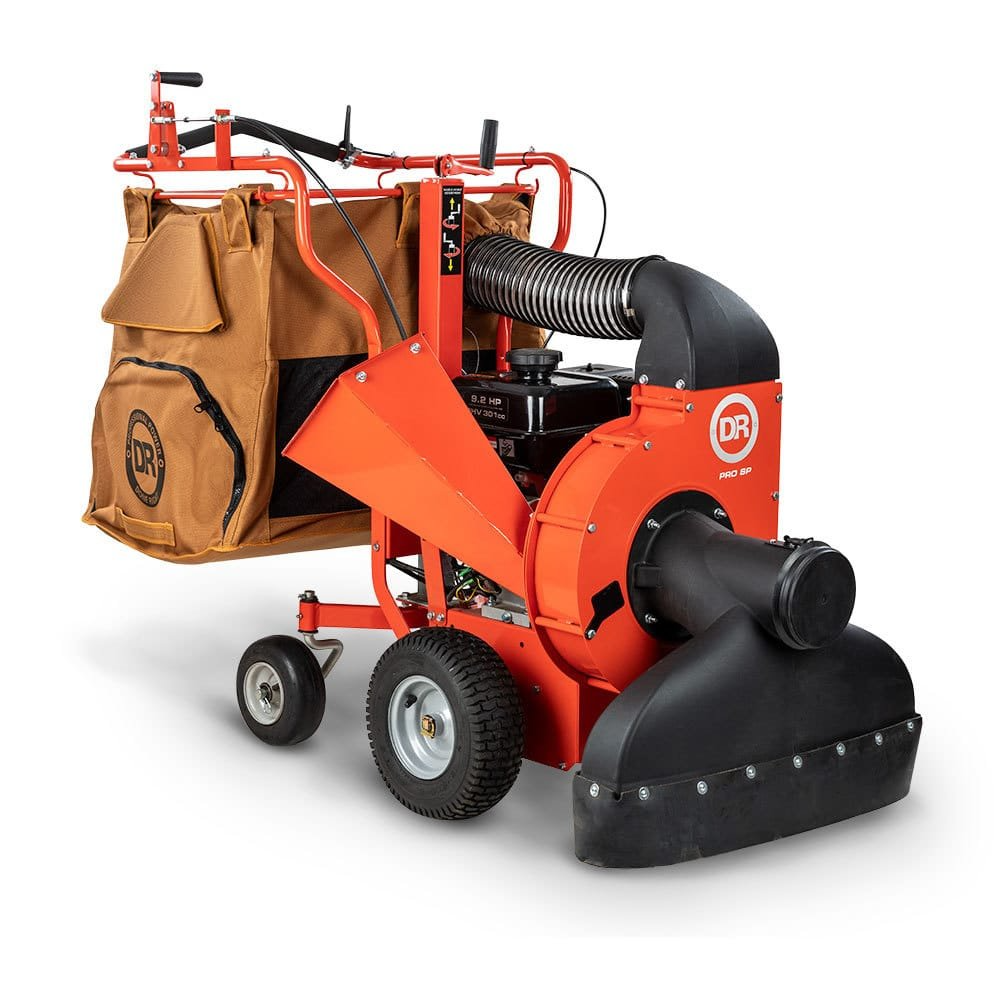 DR Power Premier 28-Inch Walk-Behind Lawn and Leaf Vacuum with Chipper