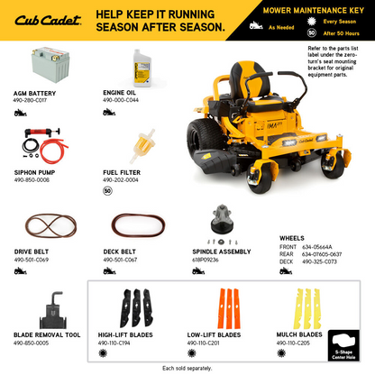 Cub Cadet Ultima ZT1 54-Inch 24HP Kohler Zero Turn Riding Lawn Mower
