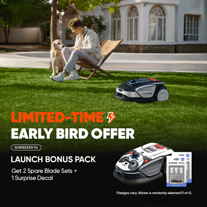 Sunseeker S4 Wire-Free Robot Lawn Mower 0.25 Acre