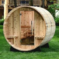 Almost Heaven Audra 4 Person Canopy Barrel Sauna