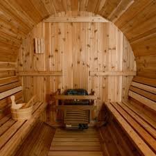 Almost Heaven Audra 4 Person Canopy Barrel Sauna